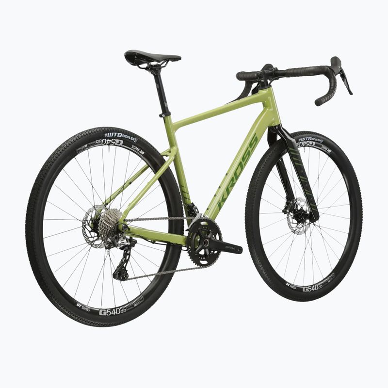Gravelový bicykel KROSS Esker 6.0 2024 khaki/green/gloss 3
