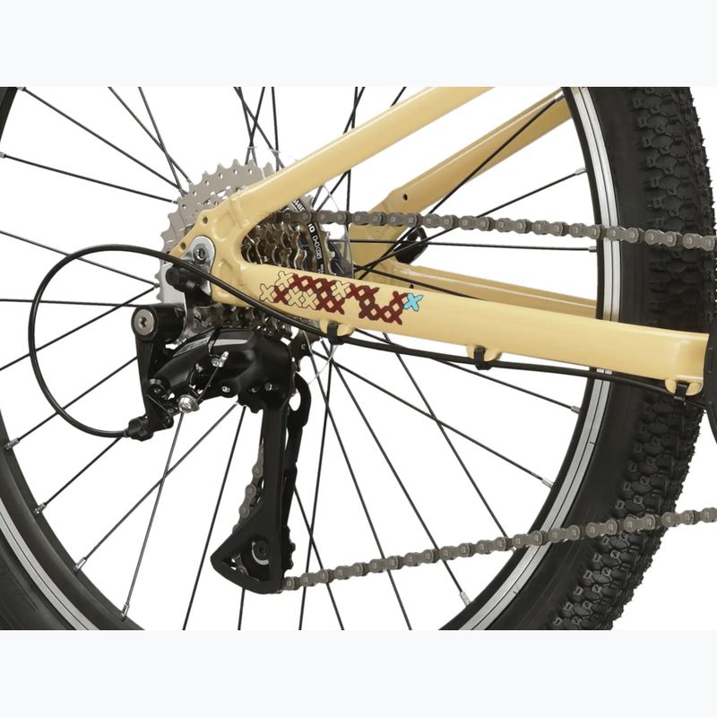 Detský bicykel KROSS Level Jr 1.0 beige/red/gloss 7