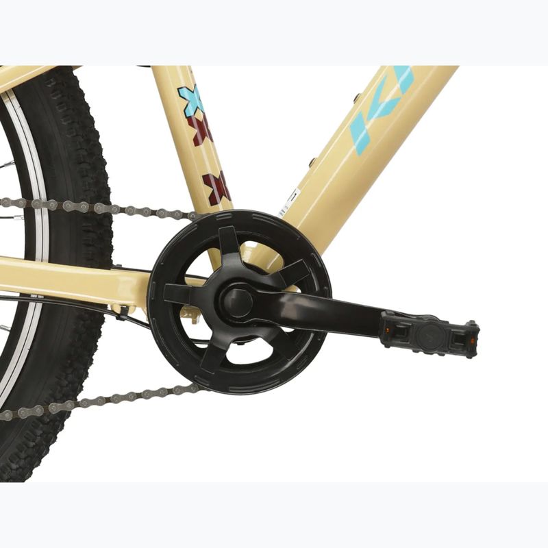Detský bicykel KROSS Level Jr 1.0 beige/red/gloss 9