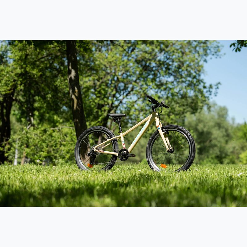 Detský bicykel KROSS Level Jr 1.0 beige/red/gloss 12
