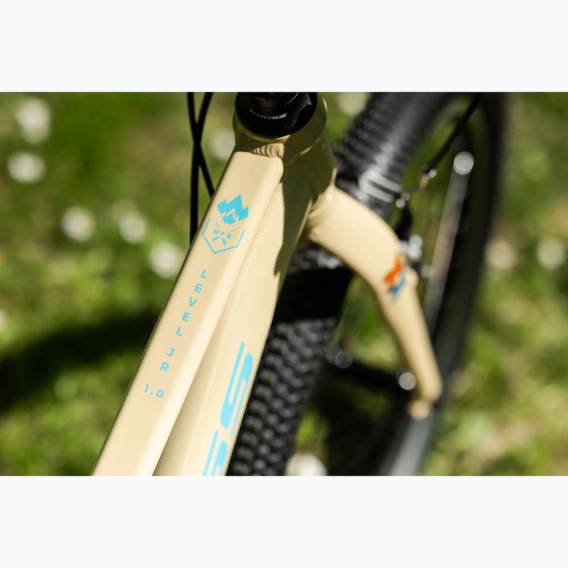 Detský bicykel KROSS Level Jr 1.0 beige/red/gloss 15