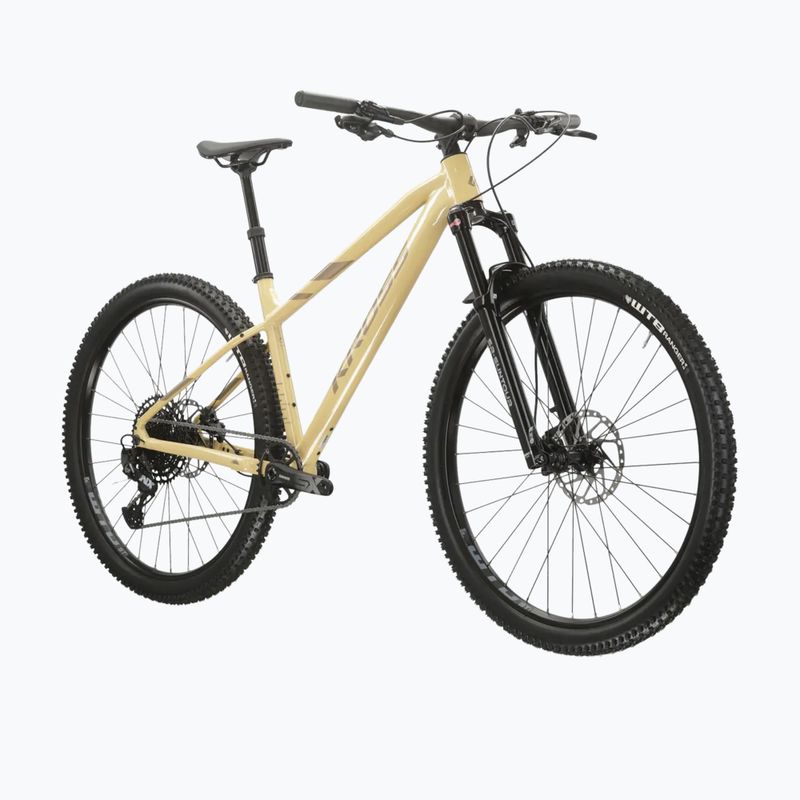 Dámsky horský bicykel KROSS Level 6.0 beige/brown/gloss 2