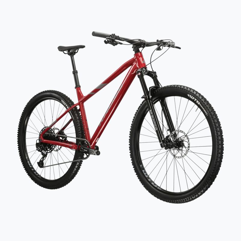 Dámsky horský bicykel KROSS Level 6.0 red/grey 2