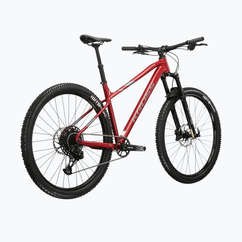 Dámsky horský bicykel KROSS Level 6.0 red/grey 3