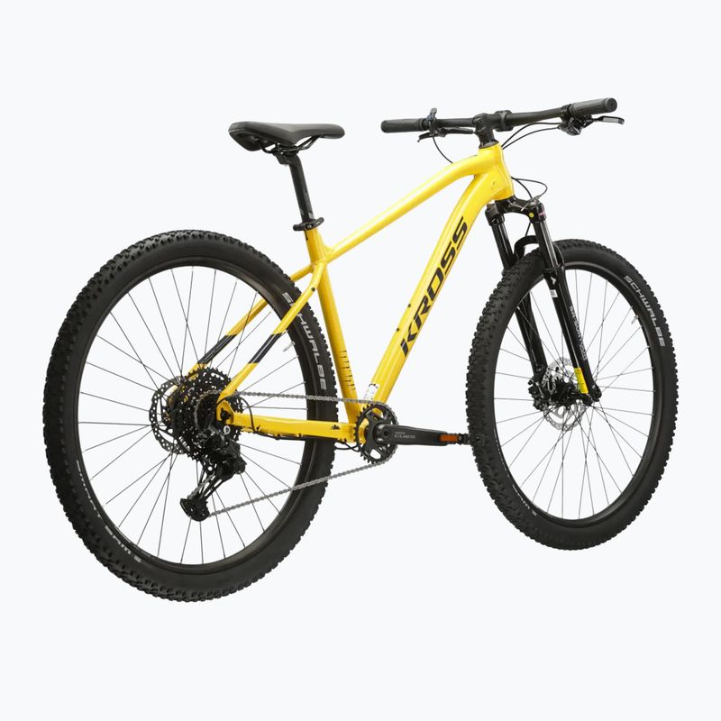 Horský bicykel KROSS Level 4.0 yellow/black/gloss 3