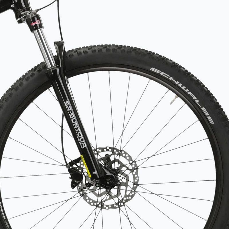 Horský bicykel KROSS Level 2.0 black/yellow/gloss 6