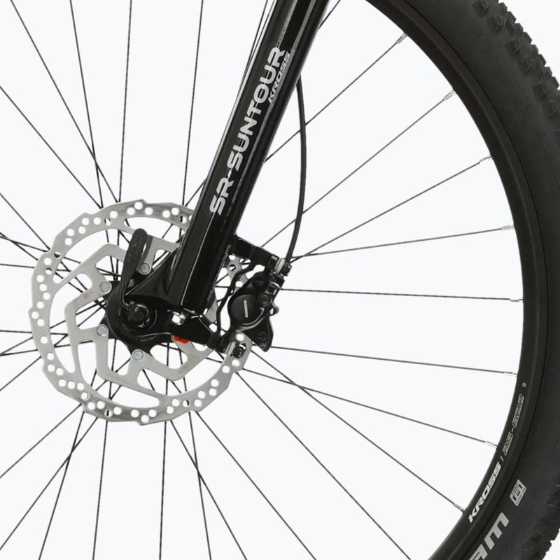 Horský bicykel KROSS Level 2.0 black/yellow/gloss 7