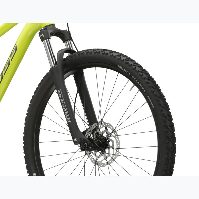 Horský bicykel KROSS Level 1.0 lime/black/matte 5