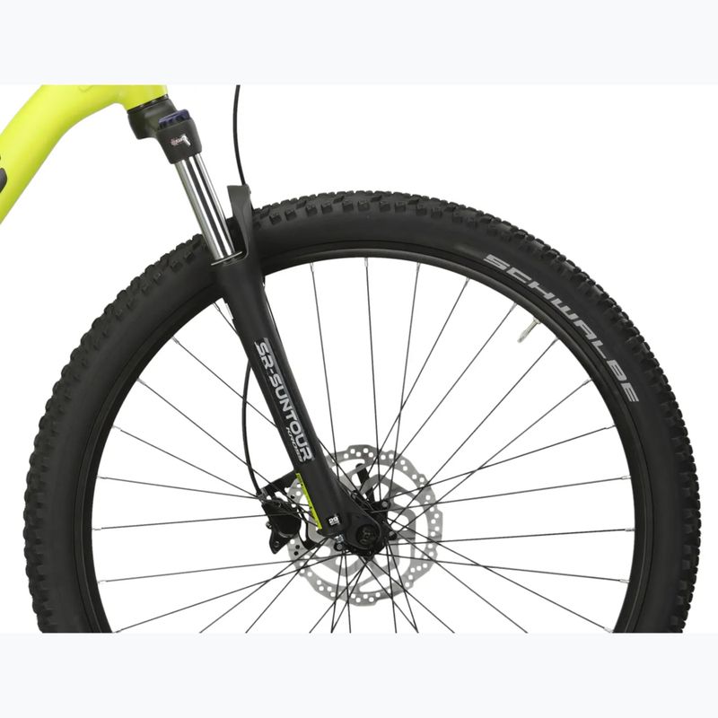 Horský bicykel KROSS Level 1.0 lime/black/matte 6