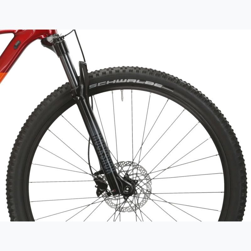 Horský bicykel KROSS Level 10.0 burgundy/red/gloss 8