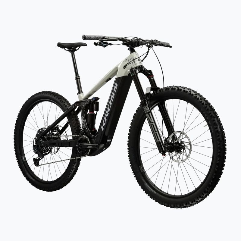 Pánsky elektrický bicykel KROSS Moon Boost 1.0 el. 630 Wh grey/black/gloss 2