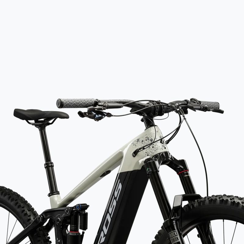 Pánsky elektrický bicykel KROSS Moon Boost 1.0 el. 630 Wh grey/black/gloss 4