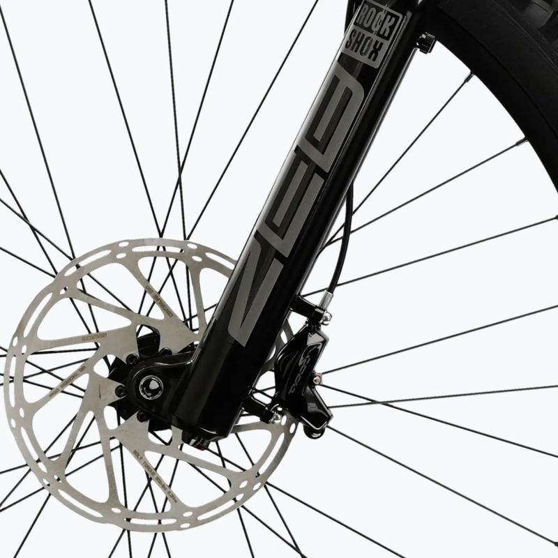 Pánsky elektrický bicykel KROSS Moon Boost 1.0 el. 630 Wh grey/black/gloss 8