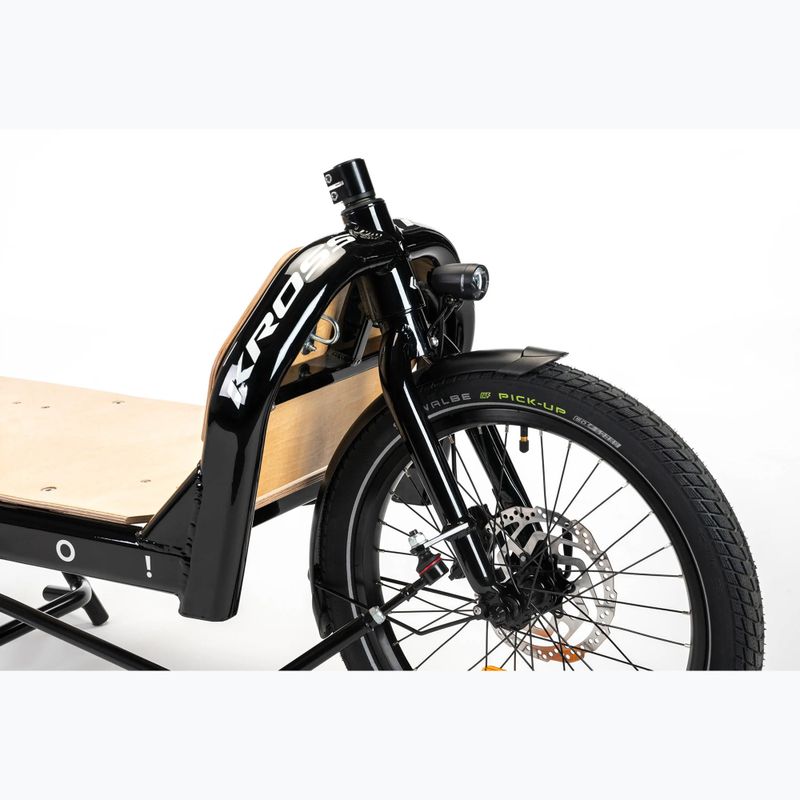 Elektrický bicykel KROSS E-Cargo Space Platform el. white/black/gloss 6
