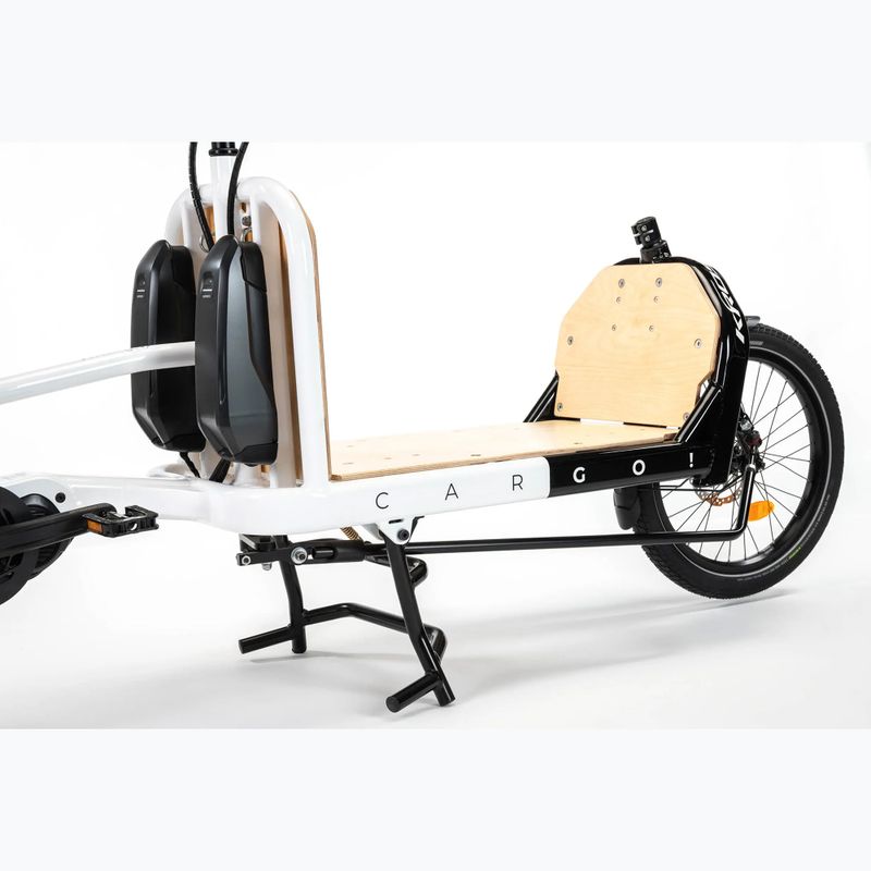 Elektrický bicykel KROSS E-Cargo Space Platform el. white/black/gloss 8
