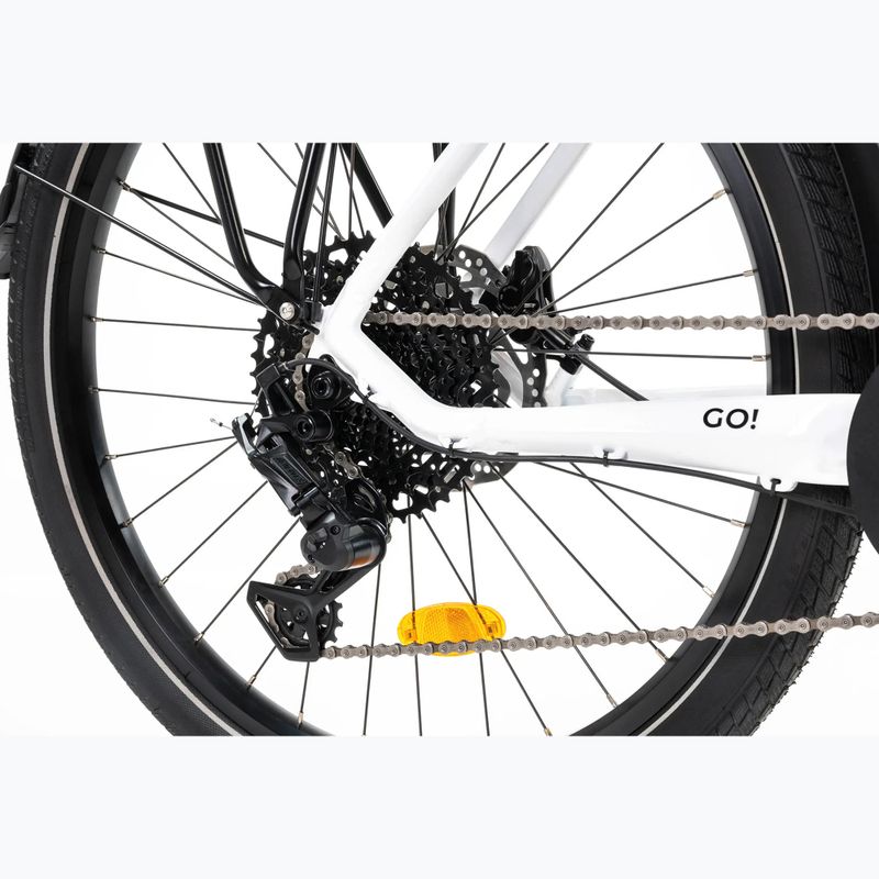 Elektrický bicykel KROSS E-Cargo Space Platform el. white/black/gloss 12