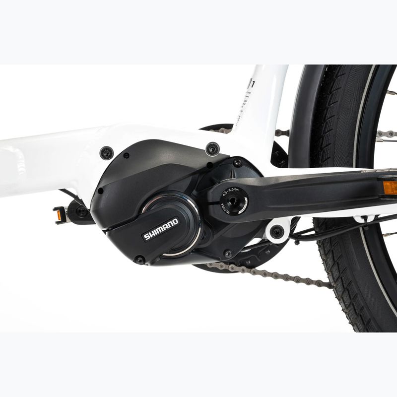 Elektrický bicykel KROSS E-Cargo Space Platform el. white/black/gloss 14