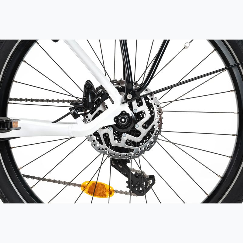 Elektrický bicykel KROSS E-Cargo Space Platform el. white/black/gloss 15