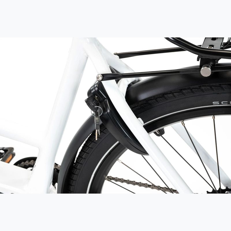 Elektrický bicykel KROSS E-Cargo Space Platform el. white/black/gloss 16