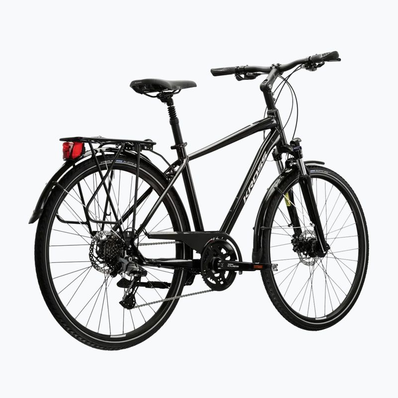 Pánsky trekingový bicykel KROSS Trans 7.0 Bg black/grey/gloss 3
