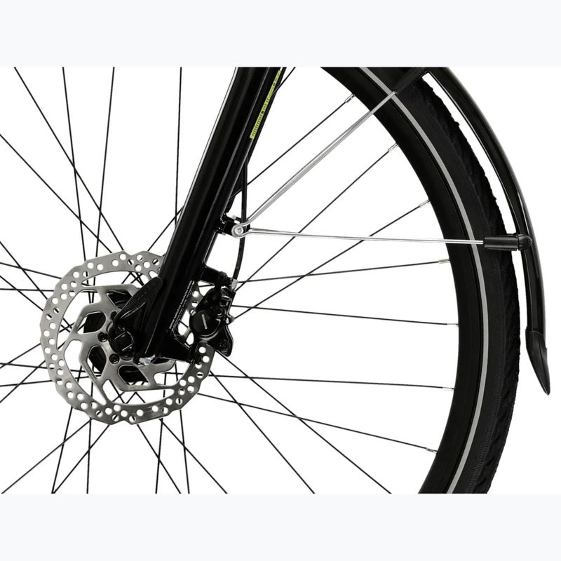 Pánsky trekingový bicykel KROSS Trans 7.0 Bg black/grey/gloss 7