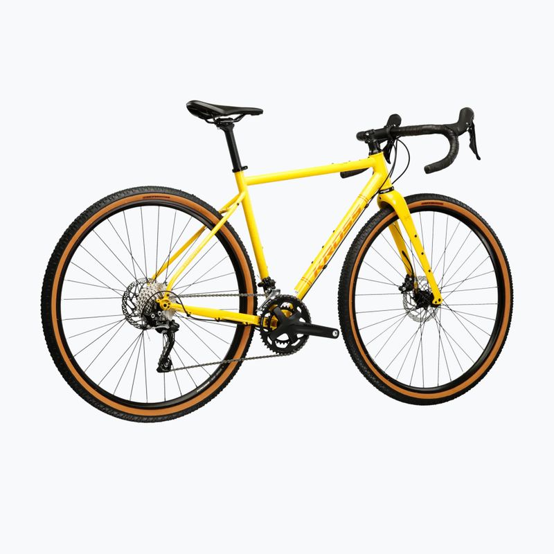 Gravelový bicykel KROSS Esker 4.0 yellow/orange/gloss 3