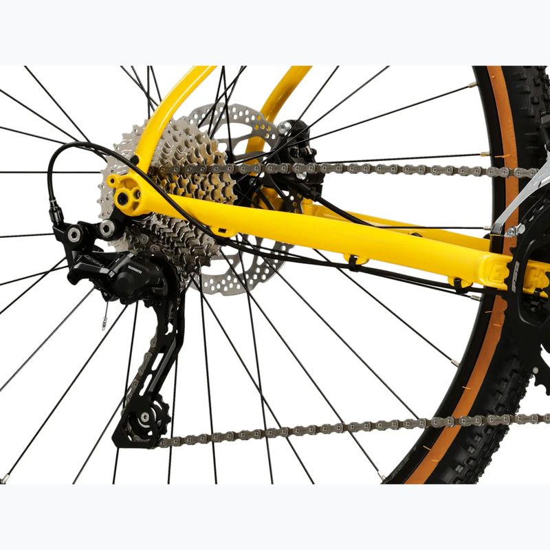 Gravelový bicykel KROSS Esker 4.0 yellow/orange/gloss 9