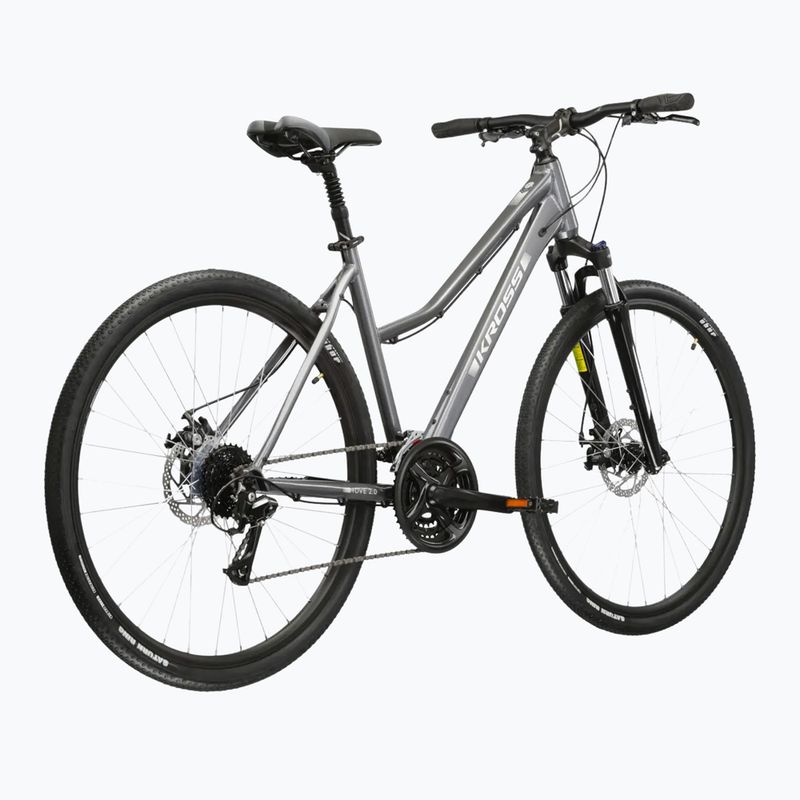 Dámsky mestský bicykel KROSS Move 2.0 In graphite/silver/gloss 3