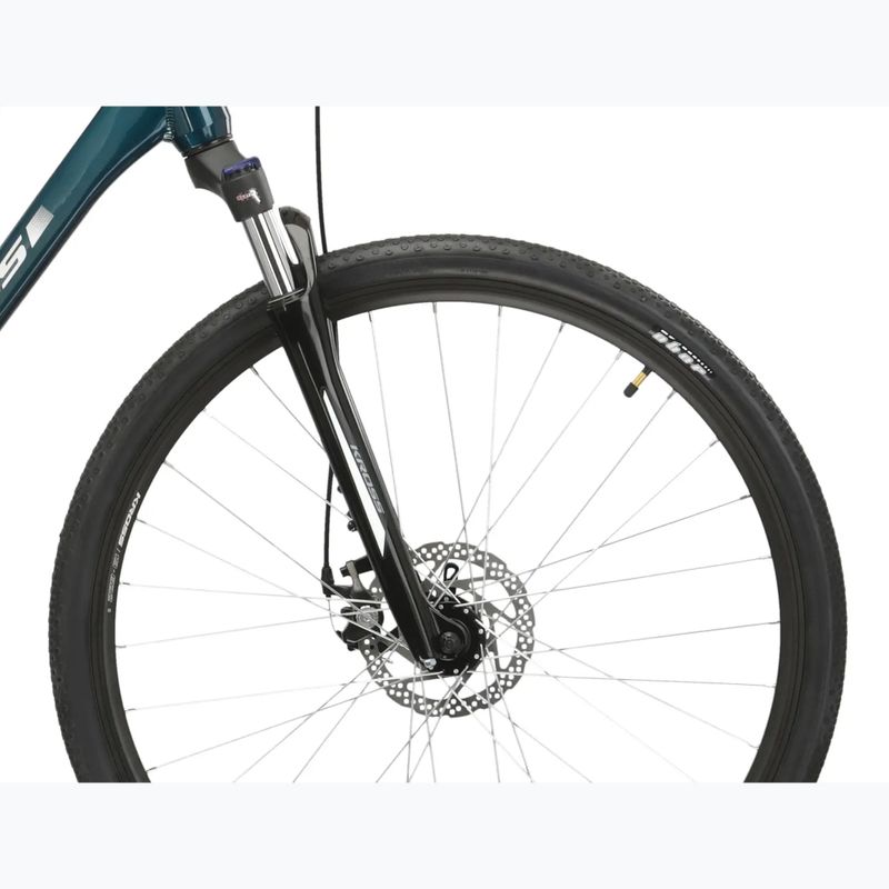 Mestský bicykel pánsky KROSS Move 2.0 turquoise/silver/gloss 6