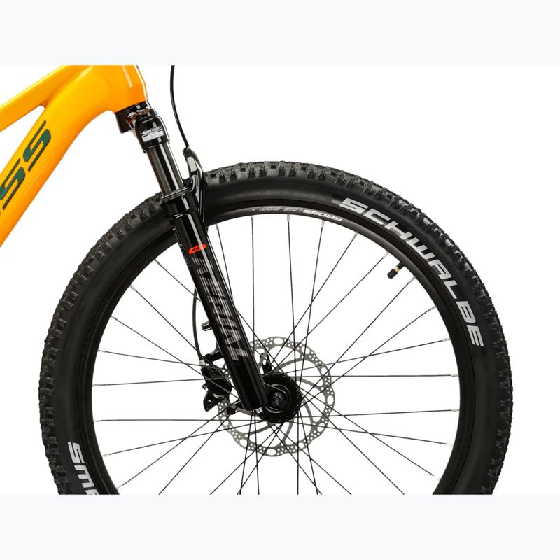 Detský bicykel KROSS Level Jr 4.0 orange/green/gloss 6