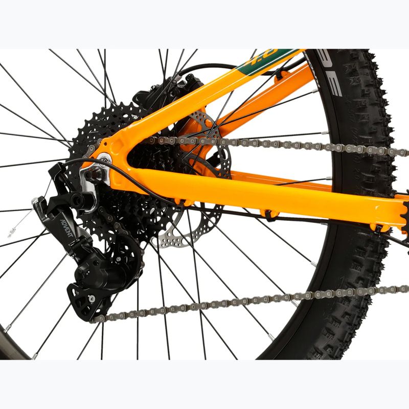 Detský bicykel KROSS Level Jr 4.0 orange/green/gloss 8