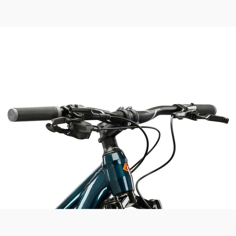 Juniorský bicykel KROSS Level Jr 5.0 turquoise/orange/gloss 4