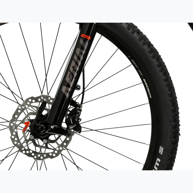 Juniorský bicykel KROSS Level Jr 5.0 turquoise/orange/gloss 7