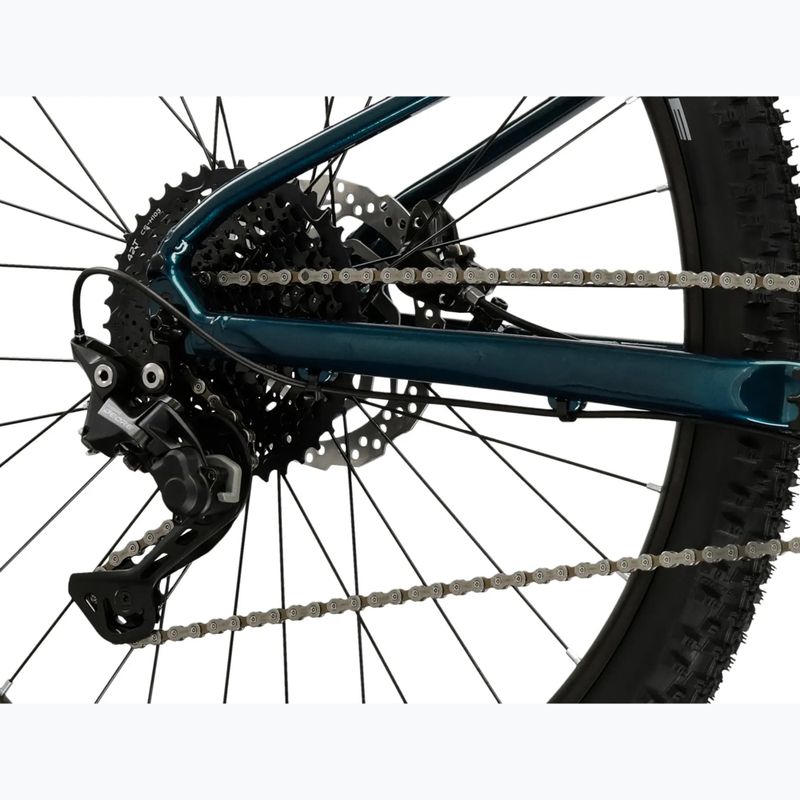 Juniorský bicykel KROSS Level Jr 5.0 turquoise/orange/gloss 8