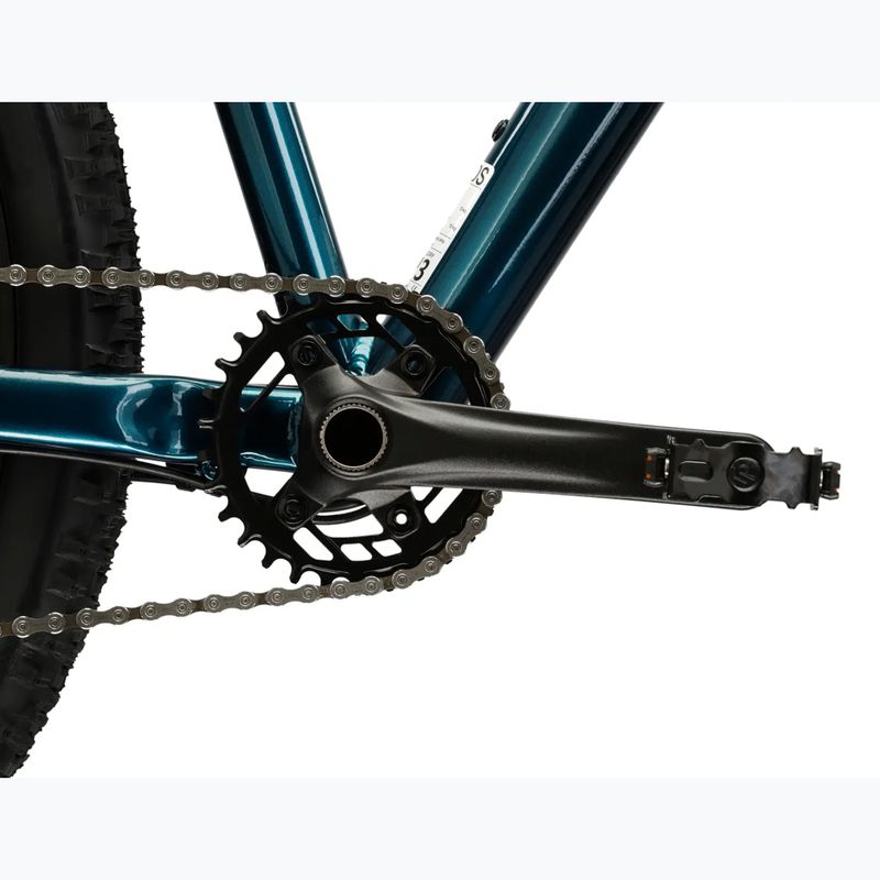 Juniorský bicykel KROSS Level Jr 5.0 turquoise/orange/gloss 10