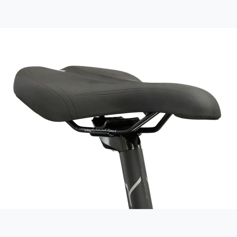 Pánsky trekingový bicykel KROSS Trans 1.0 black/silver/gloss 11