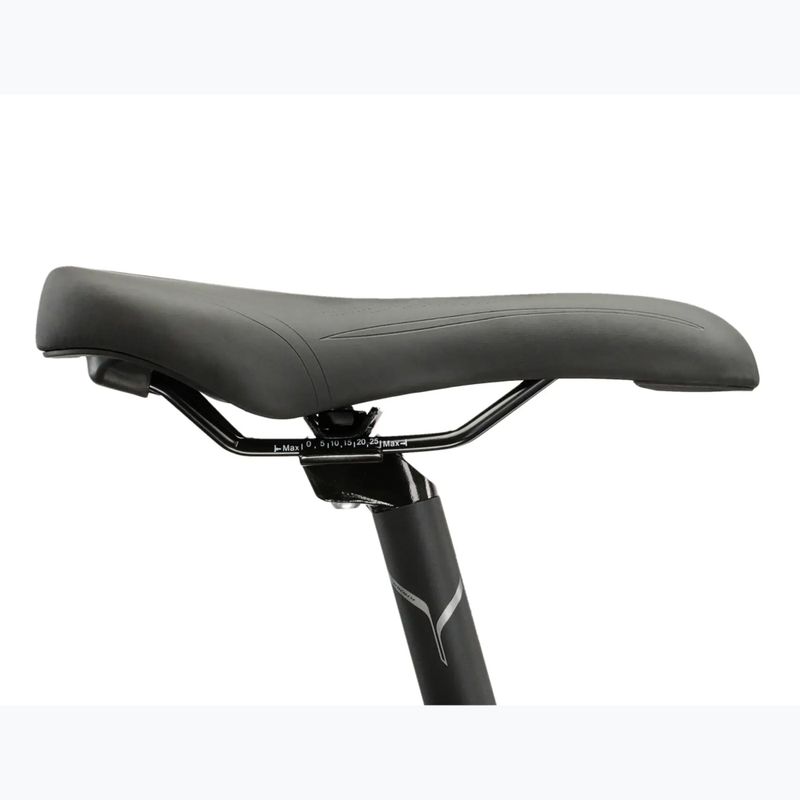 Pánsky trekingový bicykel KROSS Trans 1.0 black/silver/gloss 12