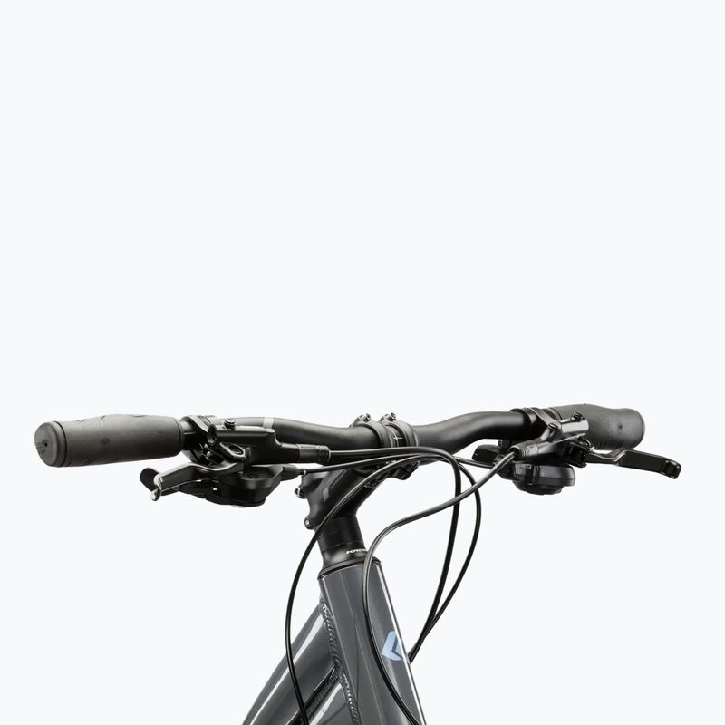 Dámsky crossový bicykel KROSS Evado 5.0 In grey/blue/gloss 4