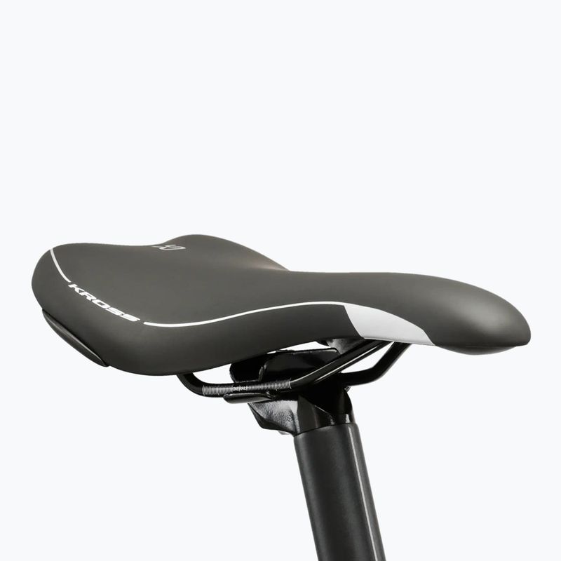 Dámsky crossový bicykel KROSS Evado 5.0 In grey/blue/gloss 11