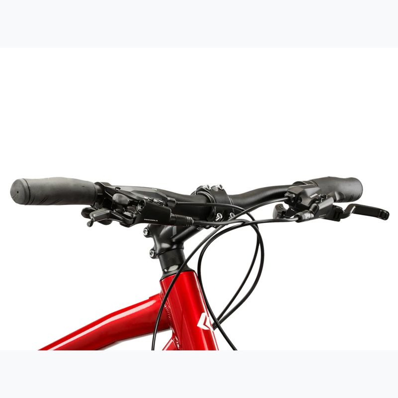 Krosový bicykel KROSS Evado 4.0 burgundy/white 4