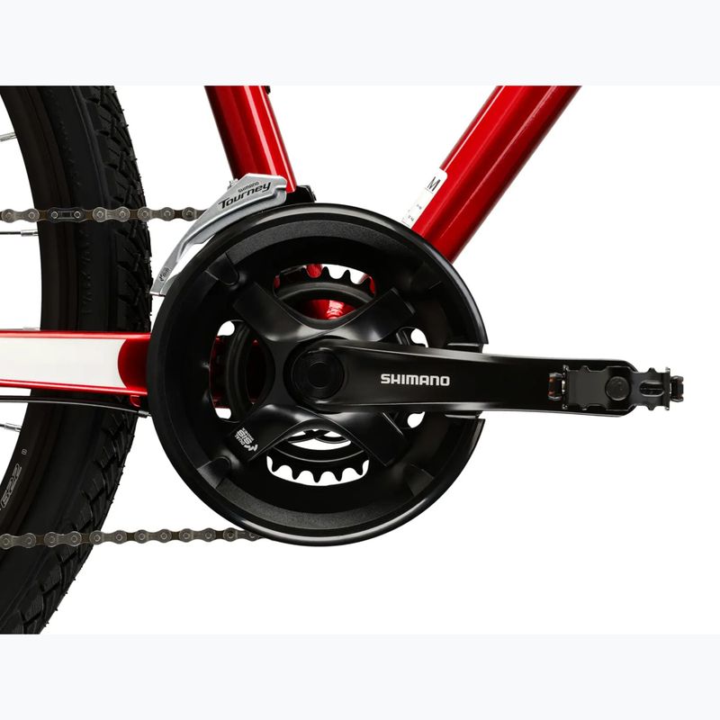 Krosový bicykel KROSS Evado 4.0 burgundy/white 10