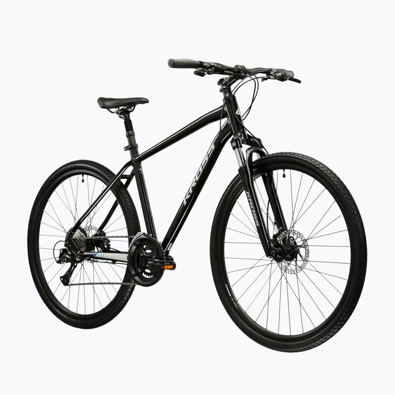 Krosový bicykel KROSS Evado 4.0 black/silver 2