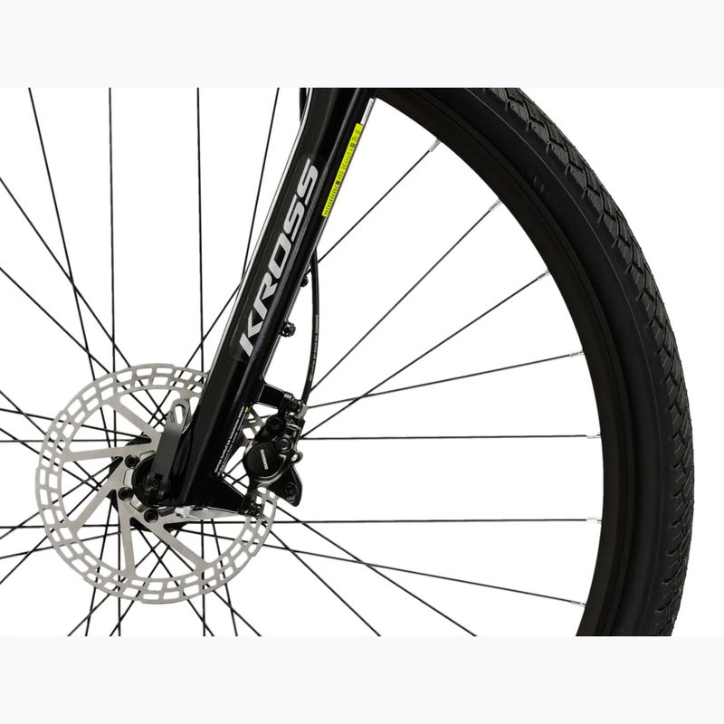 Krosový bicykel KROSS Evado 4.0 black/silver 7