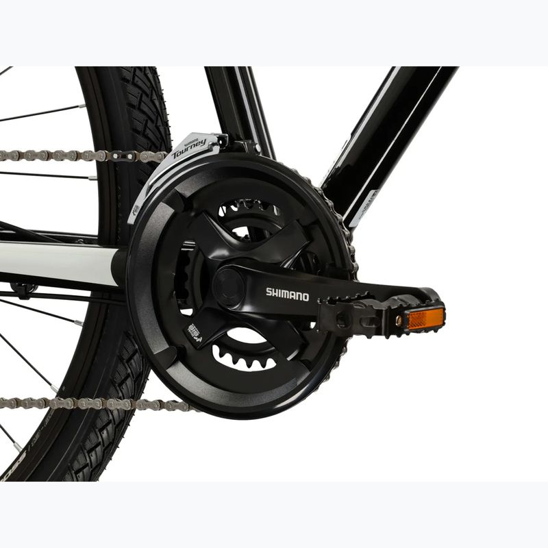 Krosový bicykel KROSS Evado 4.0 black/silver 9