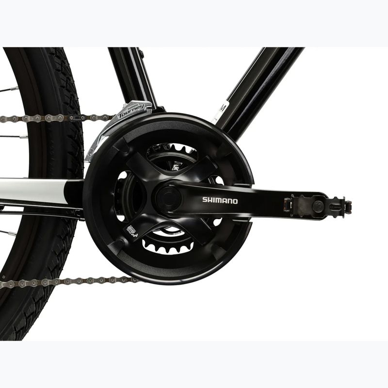 Krosový bicykel KROSS Evado 4.0 black/silver 10