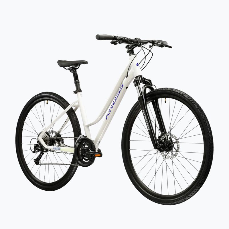 Dámsky crossový bicykel KROSS Evado 4.0 In grey/navy/gloss 2