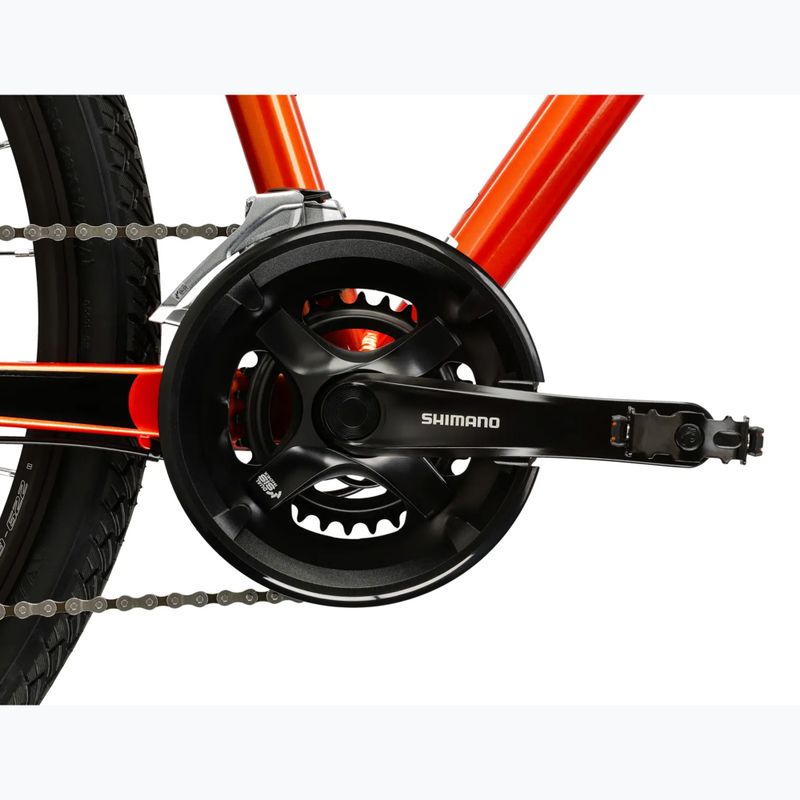 Krosový bicykel KROSS Evado 3.0 orange/black/gloss 10