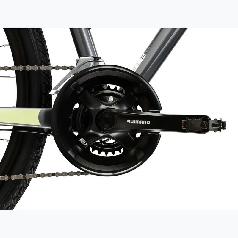 Dámsky crossový bicykel KROSS Evado 3.0 In gray/green 10