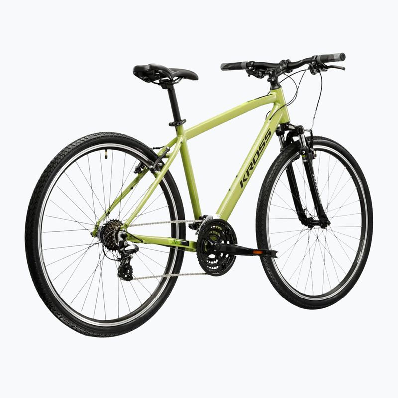 Krosový bicykel KROSS Evado 2.0 khaki/black/gloss 3