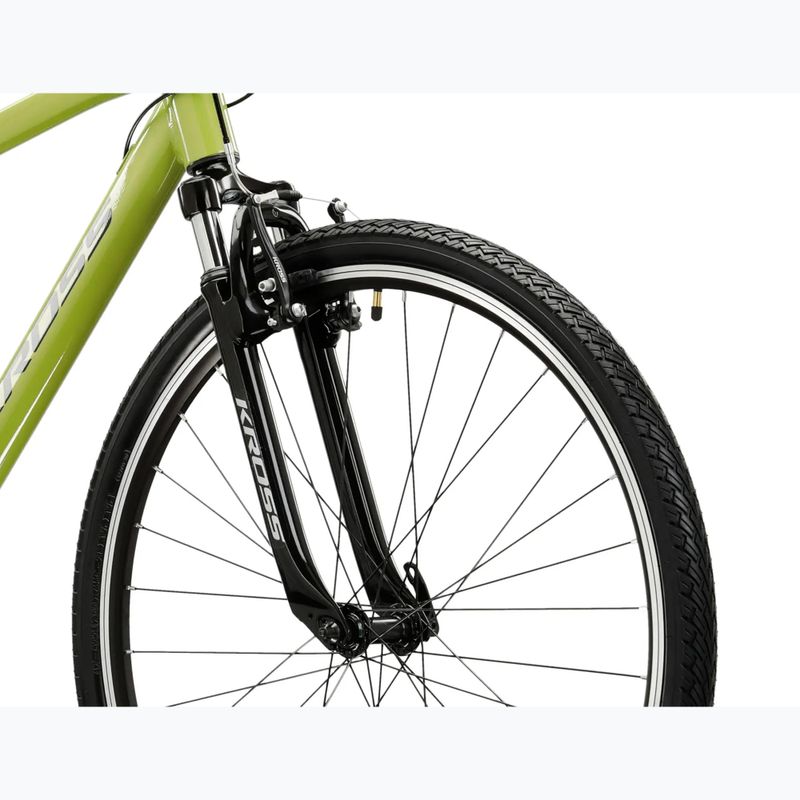 Krosový bicykel KROSS Evado 2.0 khaki/black/gloss 5